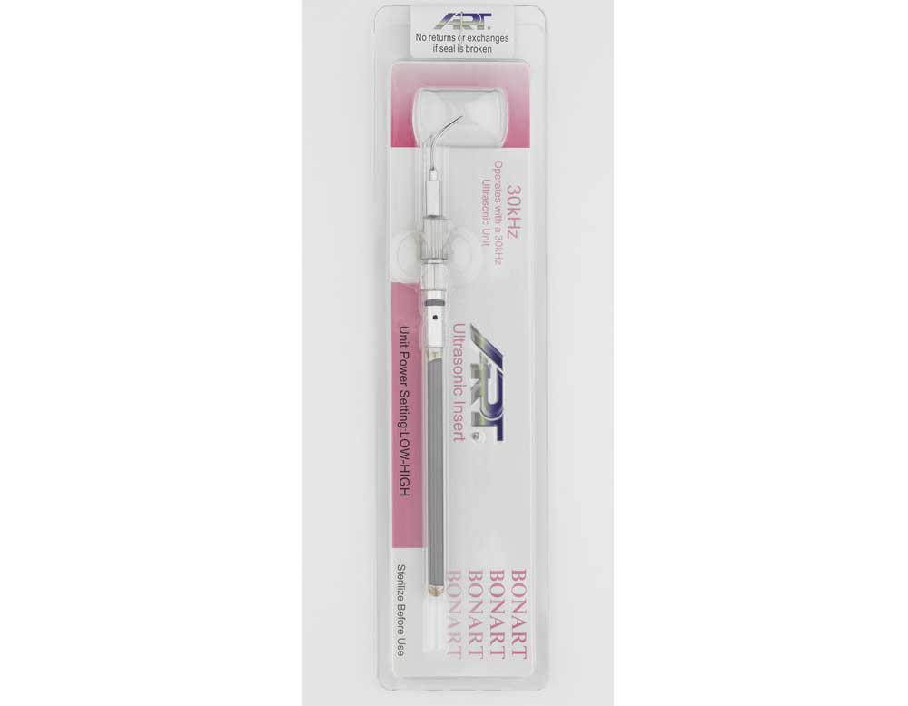 Embout (Insert) Ultrason Pour Détartreur Dentaire Bonart 30K IF-50 Streamline #10 - Plastique Blanc